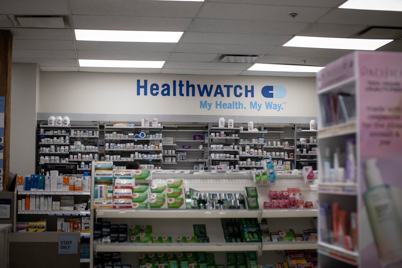 A look inside a pharmacy.
