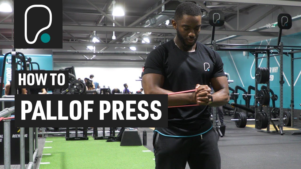 How To Do A Pallof Press - YouTube