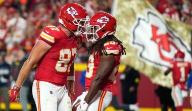 Patrick Mahomes, Travis Kelce lead Chiefs to win over Commanders