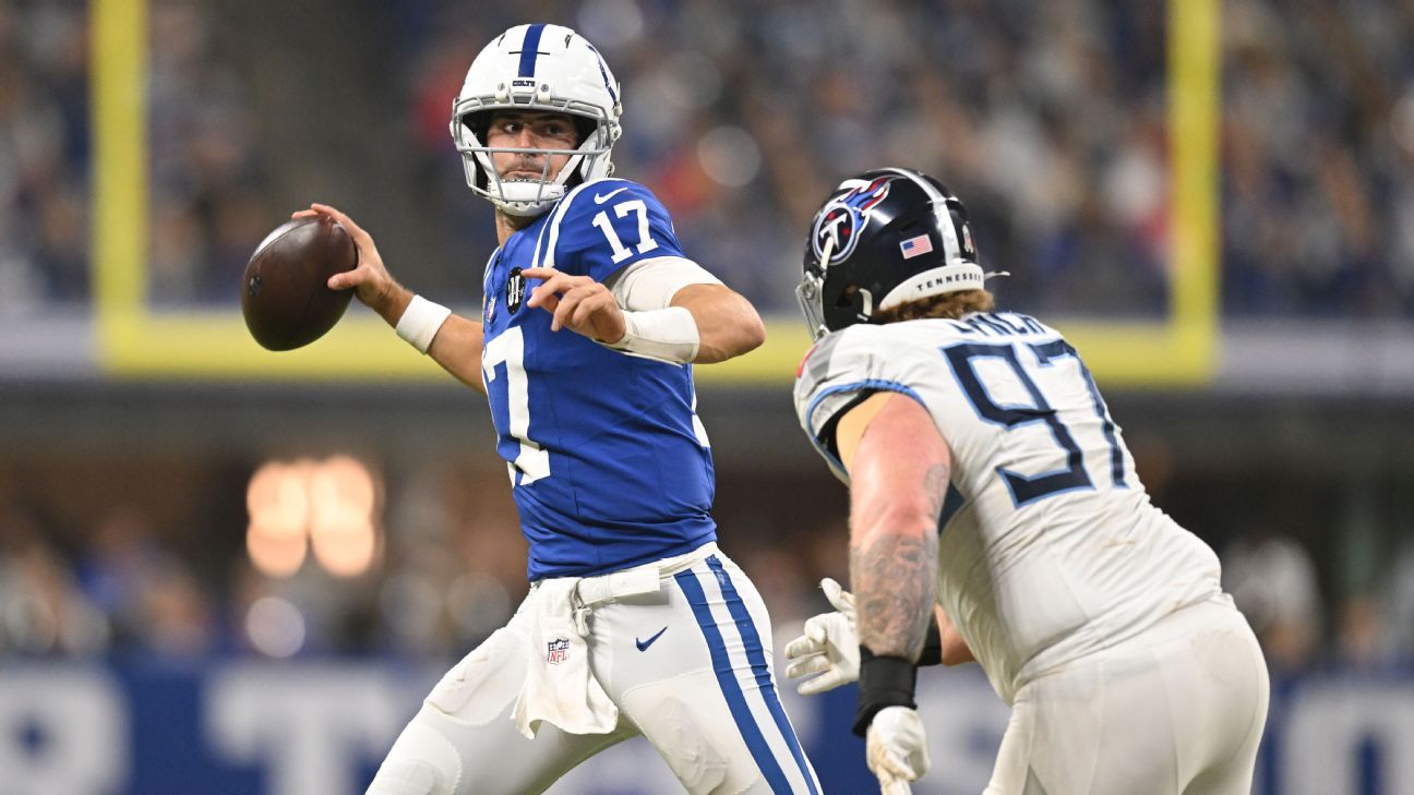 Week 9 fantasy football matchup rankings: Upgrade Daniel Jones, downgrade Travis Kelce