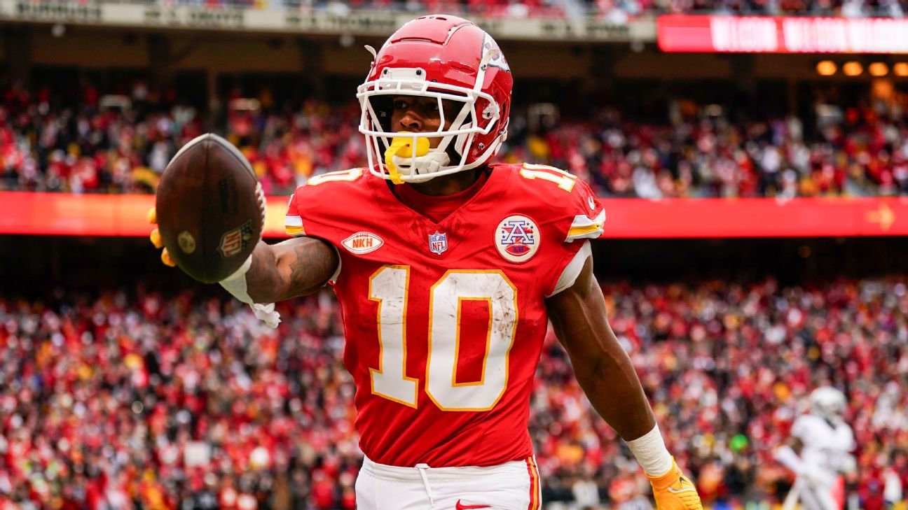 Chiefs RB Isiah Pacheco expected to miss showdown vs. Bills