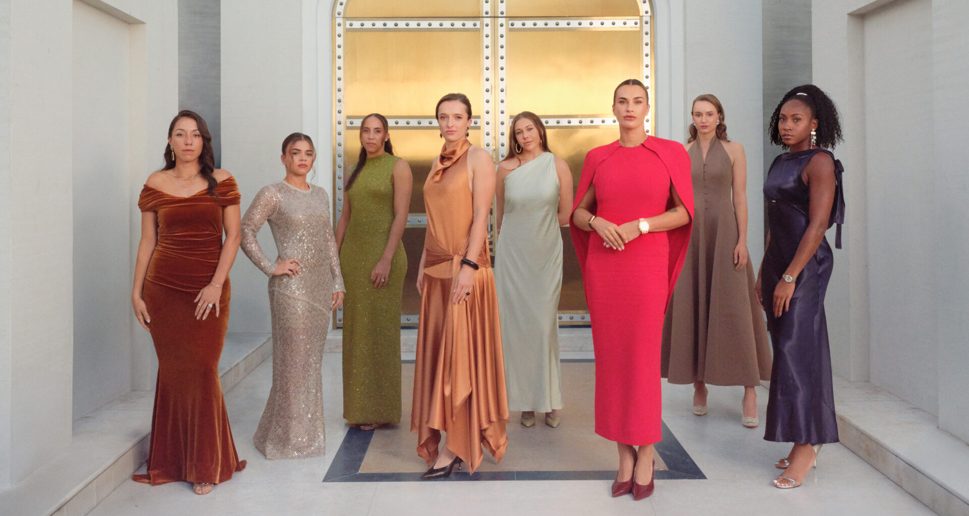 WTA celebrates global style and culture with iconic 2025 WTA Finals portrait