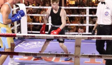 Alloa Boxing Club stars shine at sold-out town hall show
