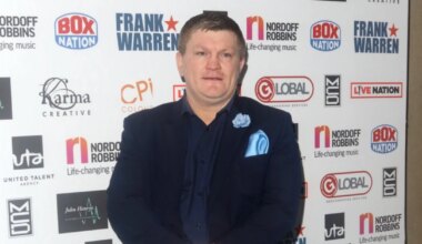Ricky Hatton's son reacts to Oasis' Wembley Stadium tribute to late boxing legend