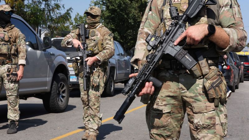 Illinois and Chicago sue Trump administration over deployment of National Guard