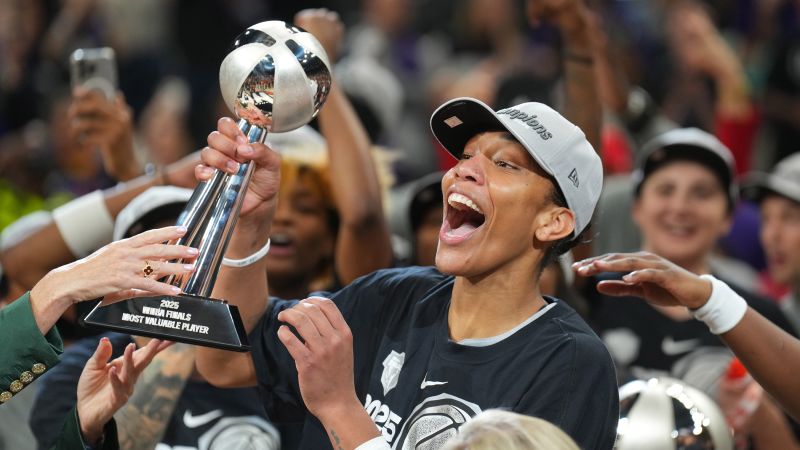 A’ja Wilson confirms status as generational great with historic WNBA Finals performance