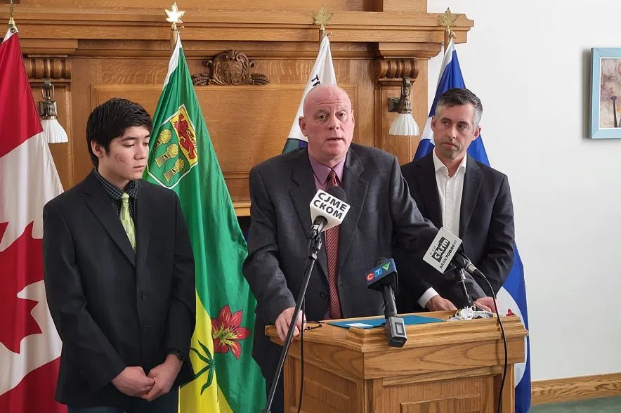 Jayden Allison, Rob Allison and Jared Clarke.