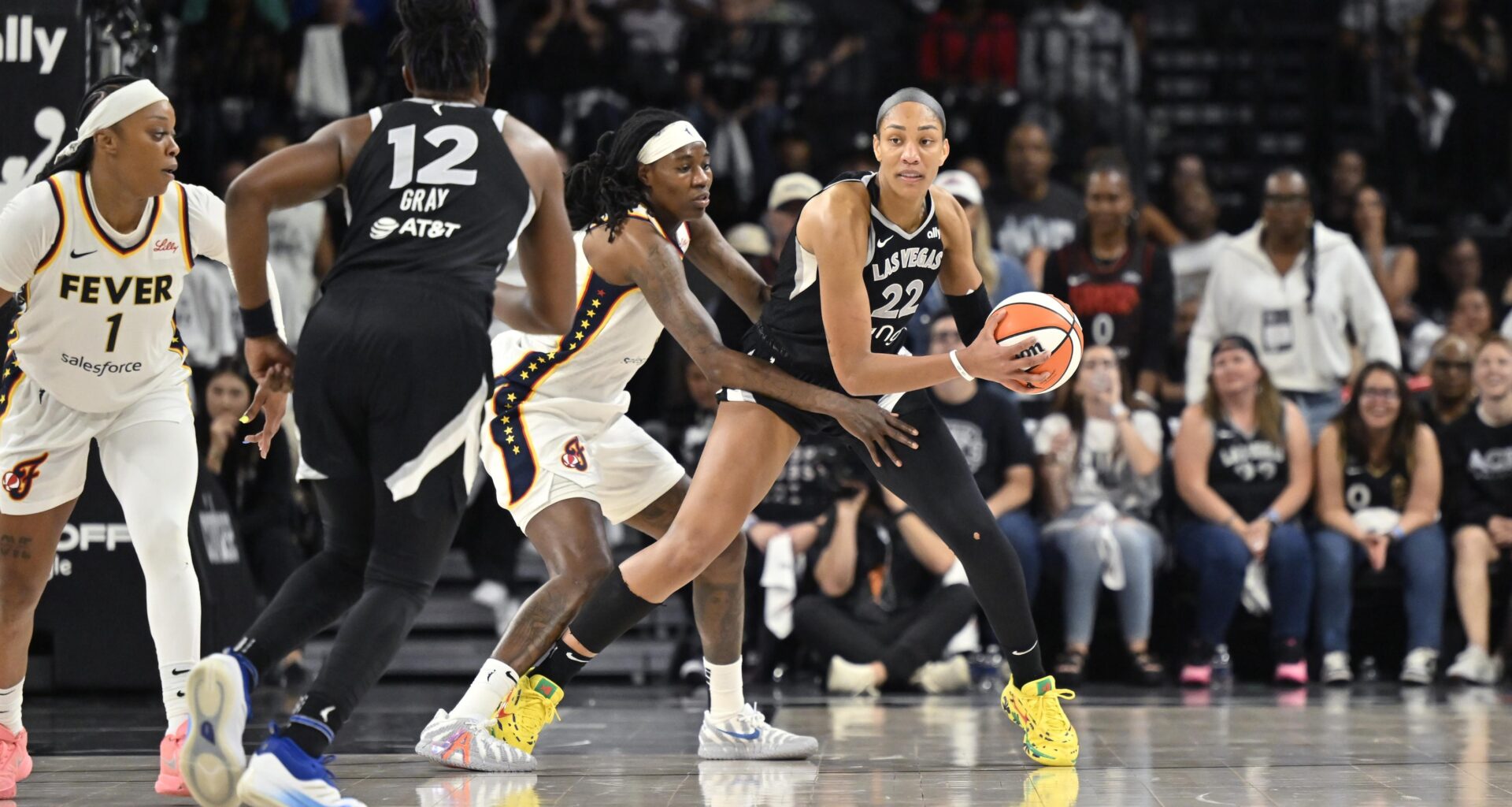 A'ja Wilson, Aces vs. Fever Most-Watched Semifinals in WNBA History