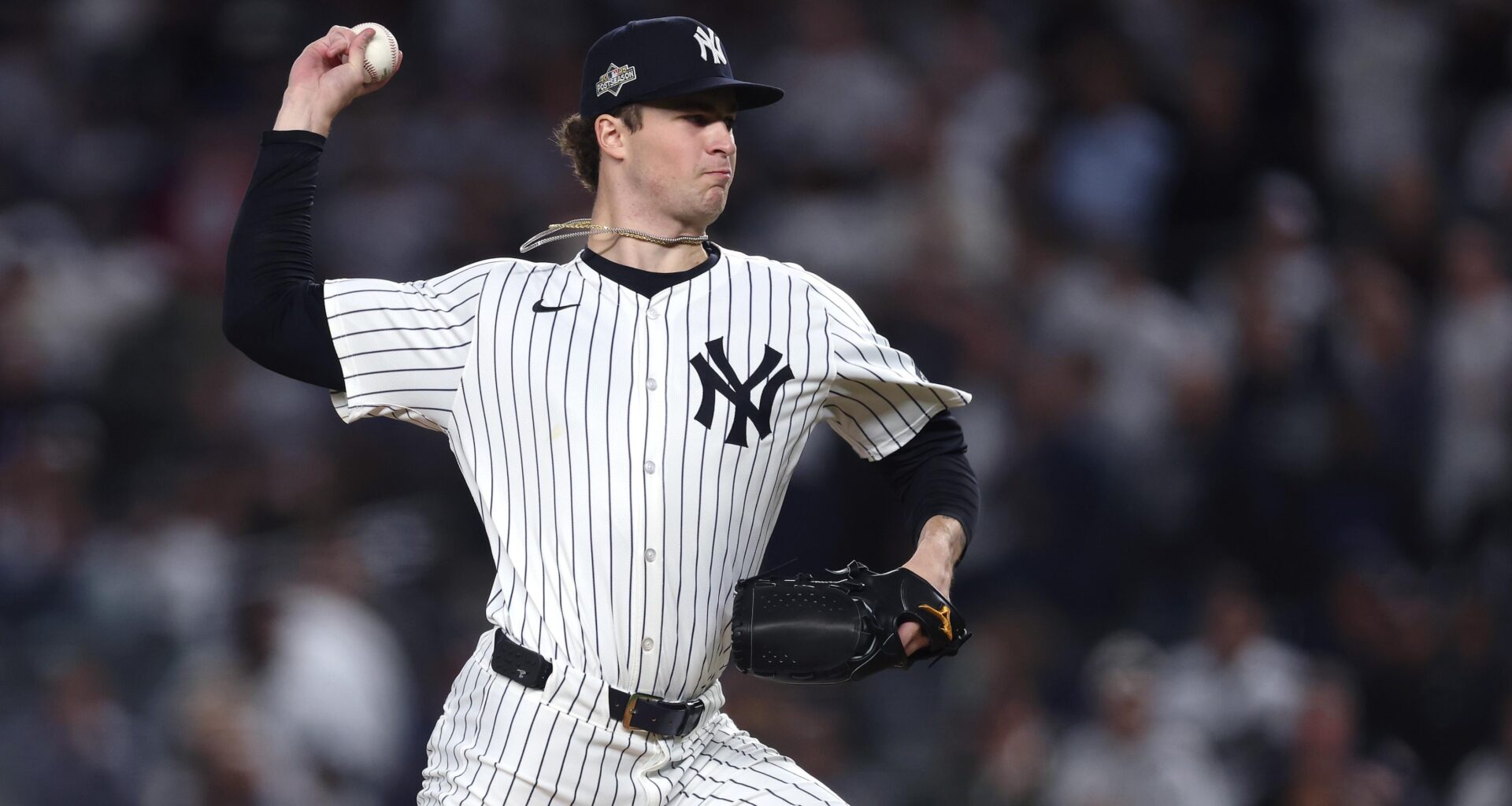Yankees' Cam Schlittler Changes Profile Picture to Bruins Logo After MLB Playoff Exit