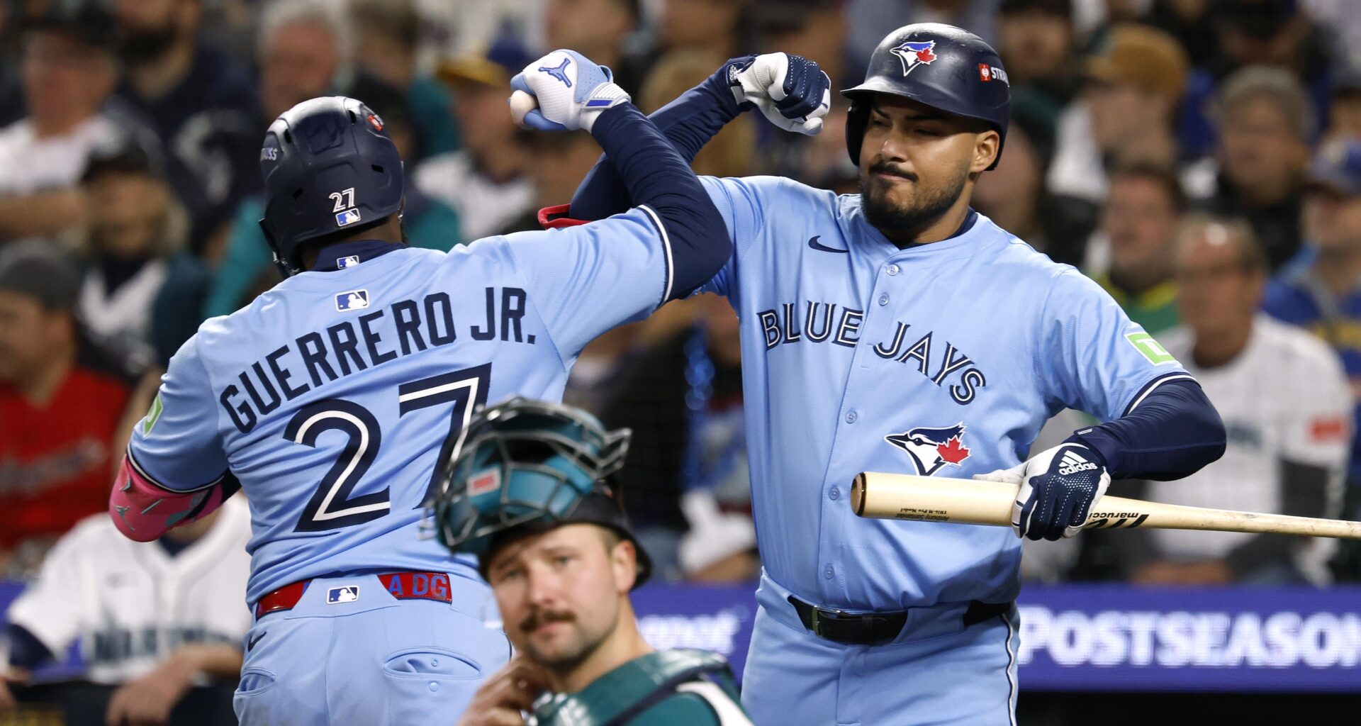 Vladimir Guerrero Jr., Blue Jays Offense Hyped By MLB Fans in ALCS G3 Win vs. Mariners