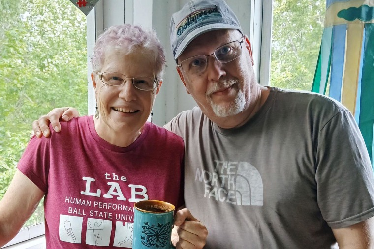 Laurel Vincenty and her husband, Phillip.