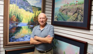 Artist John Stopciati closing gallery, but he’ll never put down his paintbrushes