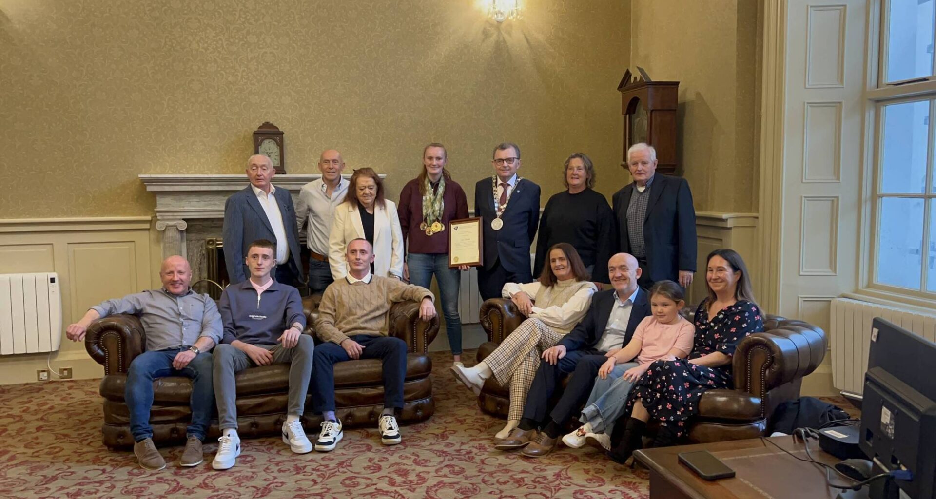 Tramore boxer Zara Breslin is celebrated in City Hall for boxing success - News