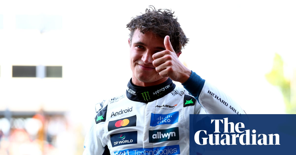 Lando Norris claims F1 Mexico City GP pole as teammate Oscar Piastri falters | Formula One 2025