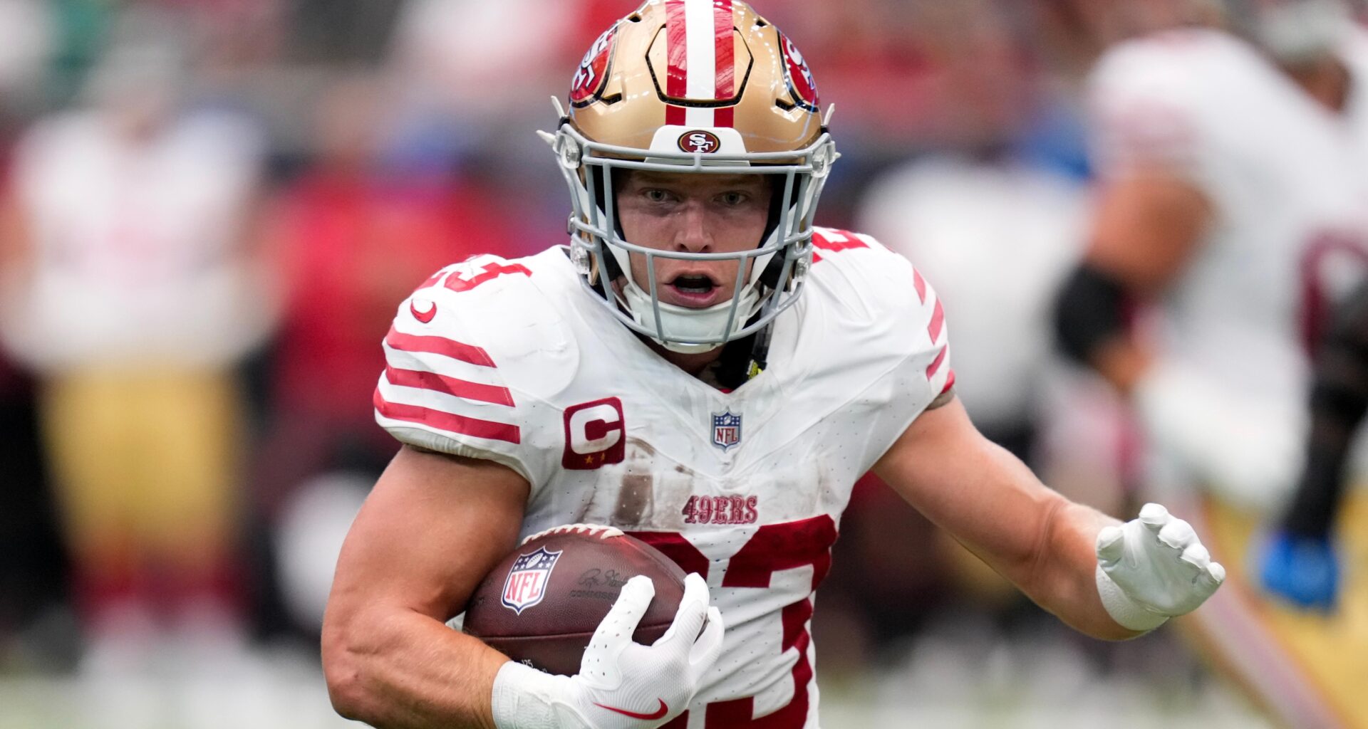 Christian McCaffrey, Jim Harbaugh Headline 2025 NFL Salute to Service Award Nominees