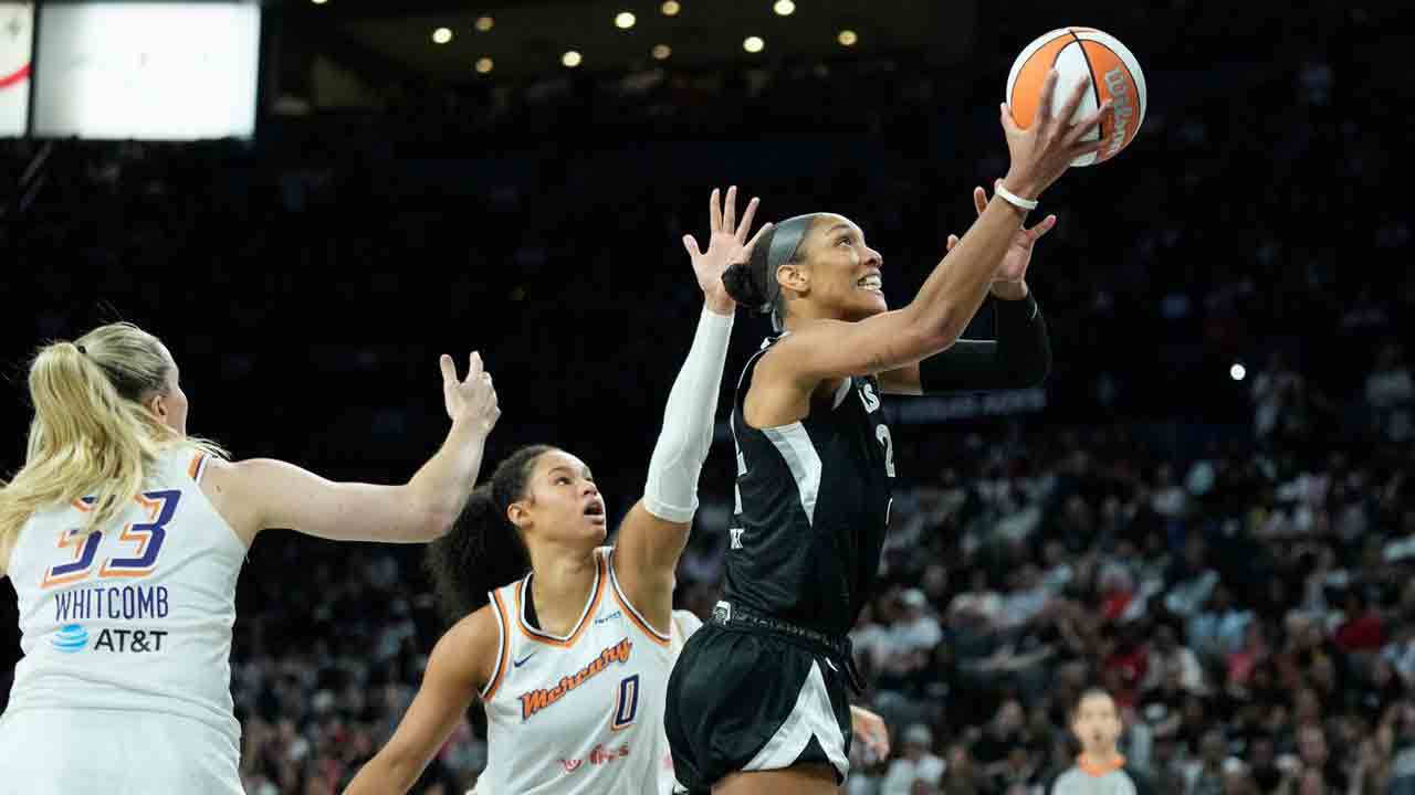 Aces' championship experience could be crucial with 2-0 WNBA Finals lead