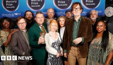Music stars arrive in Newcastle for Mercury Prize 2025