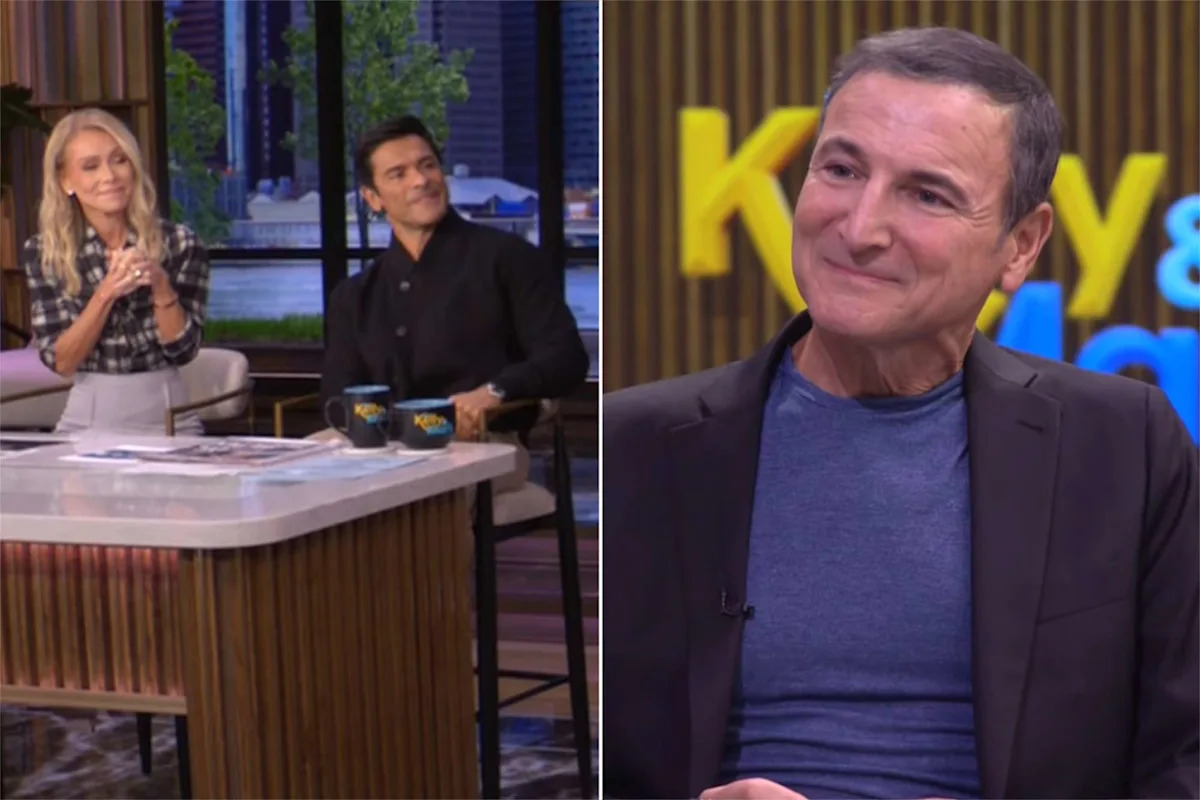 Kelly Ripa gets 'very emotional' honoring longtime “Live” producer Michael Gelman with 'long overdue' award