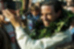 Jim Clark celebrates a Formula One Grand Slam