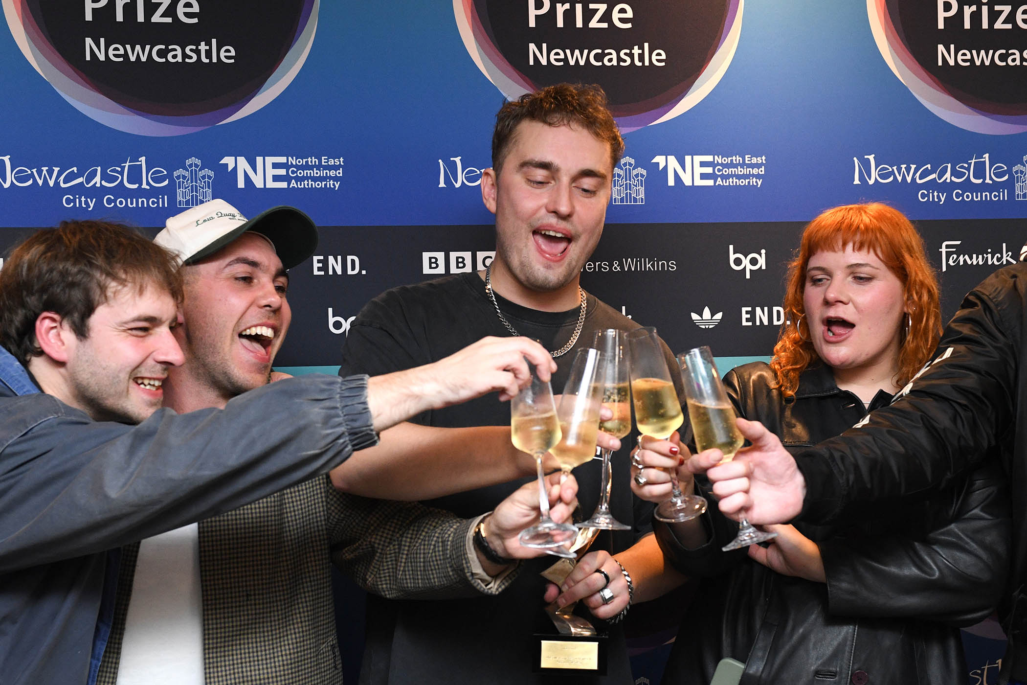 Fender celebrates winning the Mercury Music Prize