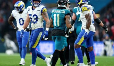 NFL Week 7 scores and live updates: Matthew Stafford leading Rams past Jaguars in London, inactives, league-wide schedule, injuries
