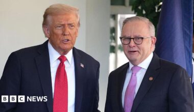 Australia's PM Albanese and Trump sign rare earths deal as US confirms Aukus defence agreement - follow live