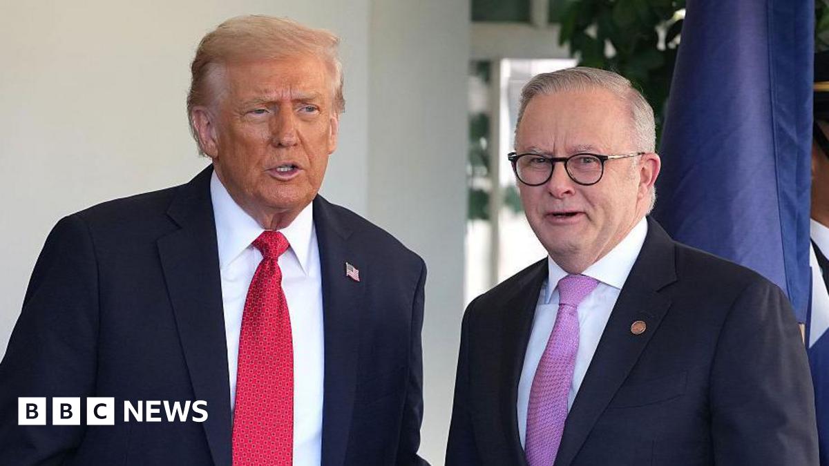 Australia's PM Albanese and Trump sign rare earths deal as US confirms Aukus defence agreement - follow live