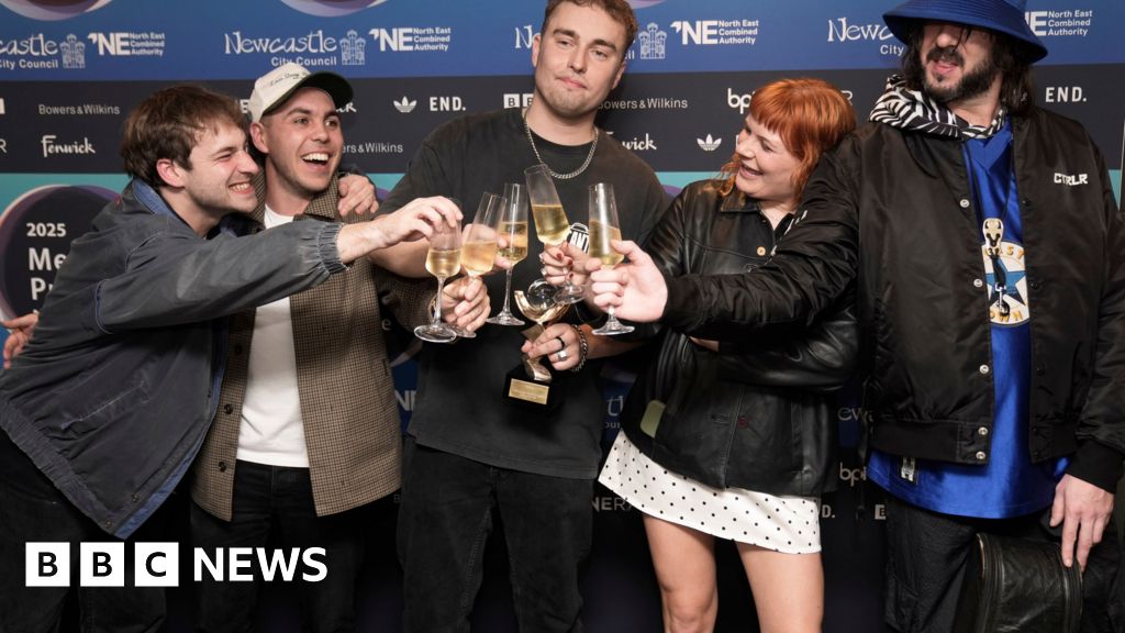 Sam Fender wins the 2025 Mercury Prize for his third album, People Watching
