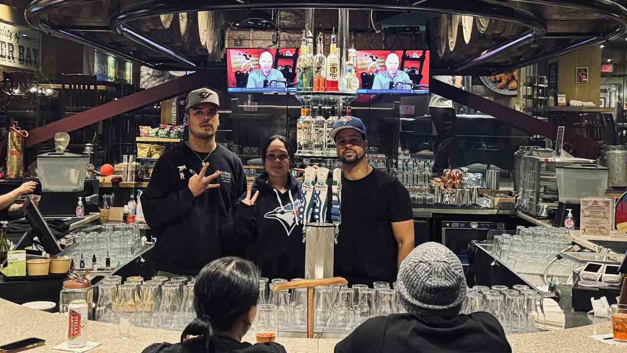 Fans cheer for Blue Jays, even in Canada's northernmost city