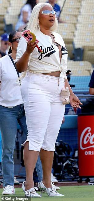 The singer in Los Angeles, California, in June this year. She has been on a strict diet and weight loss plan and has admitted to trying Ozempic