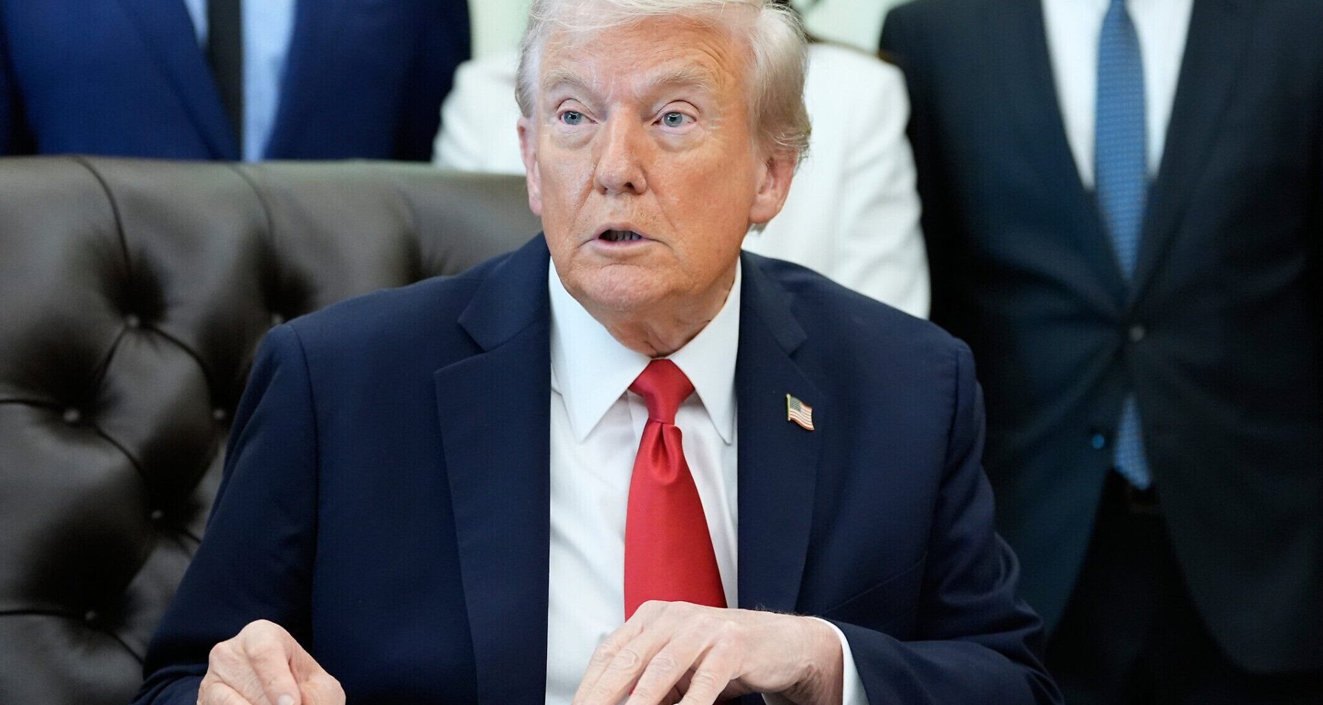 Trump: If Hamas doesn’t stop killing Gazans, ‘we will have no choice but to go in and kill them’ - The Times of Israel