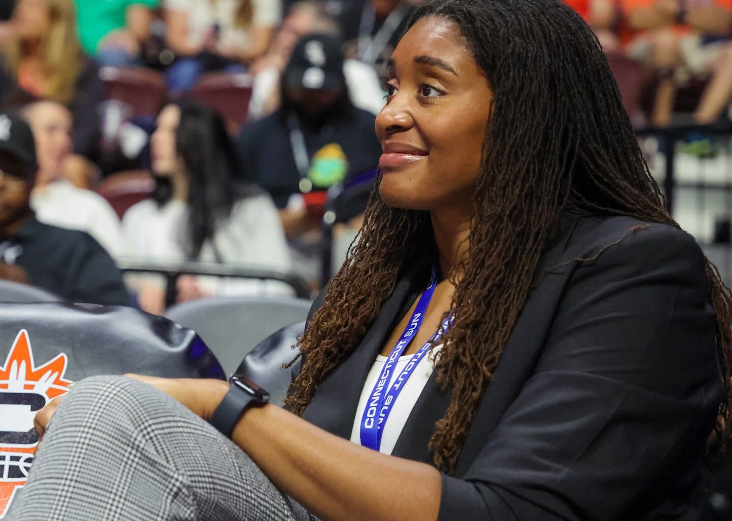 Connecticut Sun general manager Morgan Tuck likes her team's young core.
