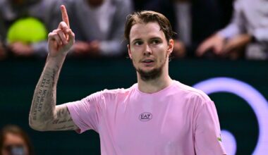 Tension (and humor?) spark rivalry in Bublik-Moutet Paris Masters clash