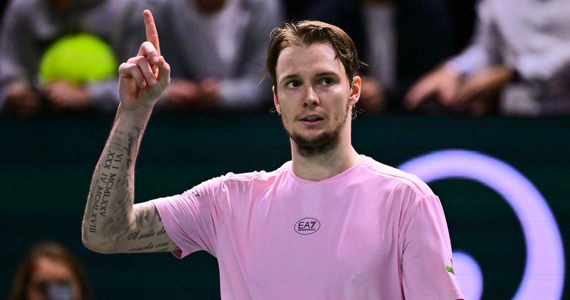 Tension (and humor?) spark rivalry in Bublik-Moutet Paris Masters clash