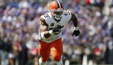 Myles Garrett Ranks His Halloween Costumes in Video amid Browns, NFL Trade Rumors