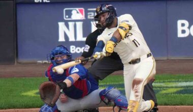 Brewers star outfielder Jackson Chourio leaves vs. Cubs with apparent injury