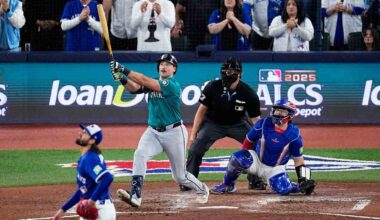 Blue Jays' bats go quiet in Game 1 loss to Mariners