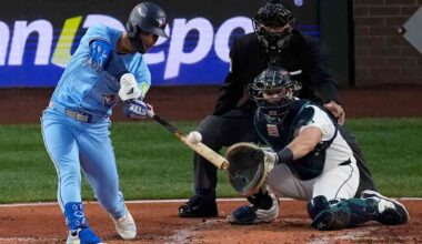 Blue Jays' Gimenez hits two-run homer in third inning for second straight game