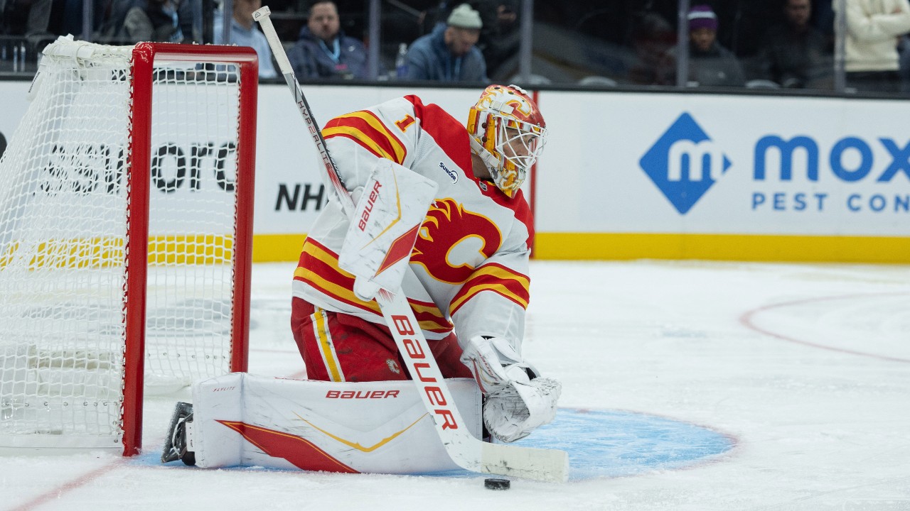 Flames Takeaways: Cooley solid, offence struggles in loss to Mammoth