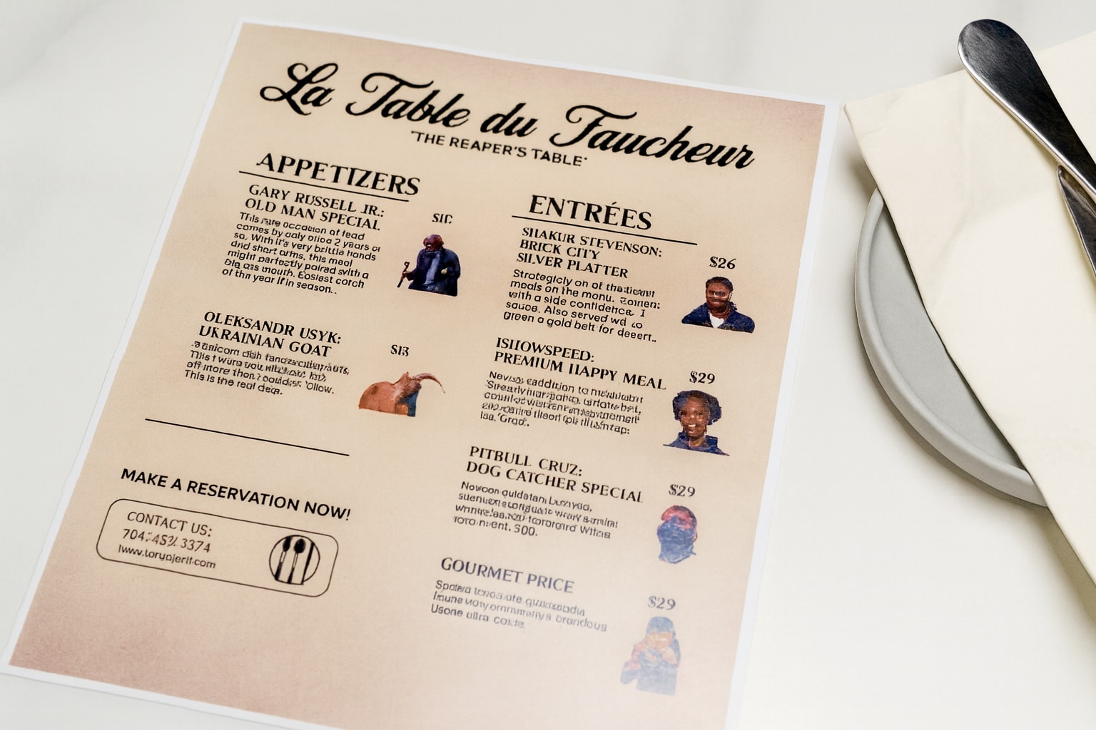 Image: “Welcome to the Reaper’s Table”: Roach Serves Up ‘Pitbull’ Cruz in Theatrical Fight Announcement for December 6