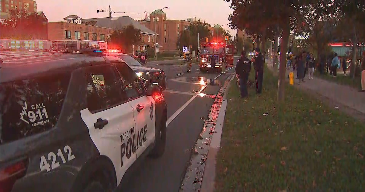 male cyclist taken to hospital