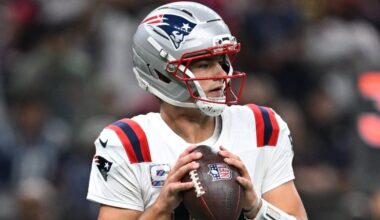 Patriots QB Drake Maye, teammates hold Halloween party for cancer patients