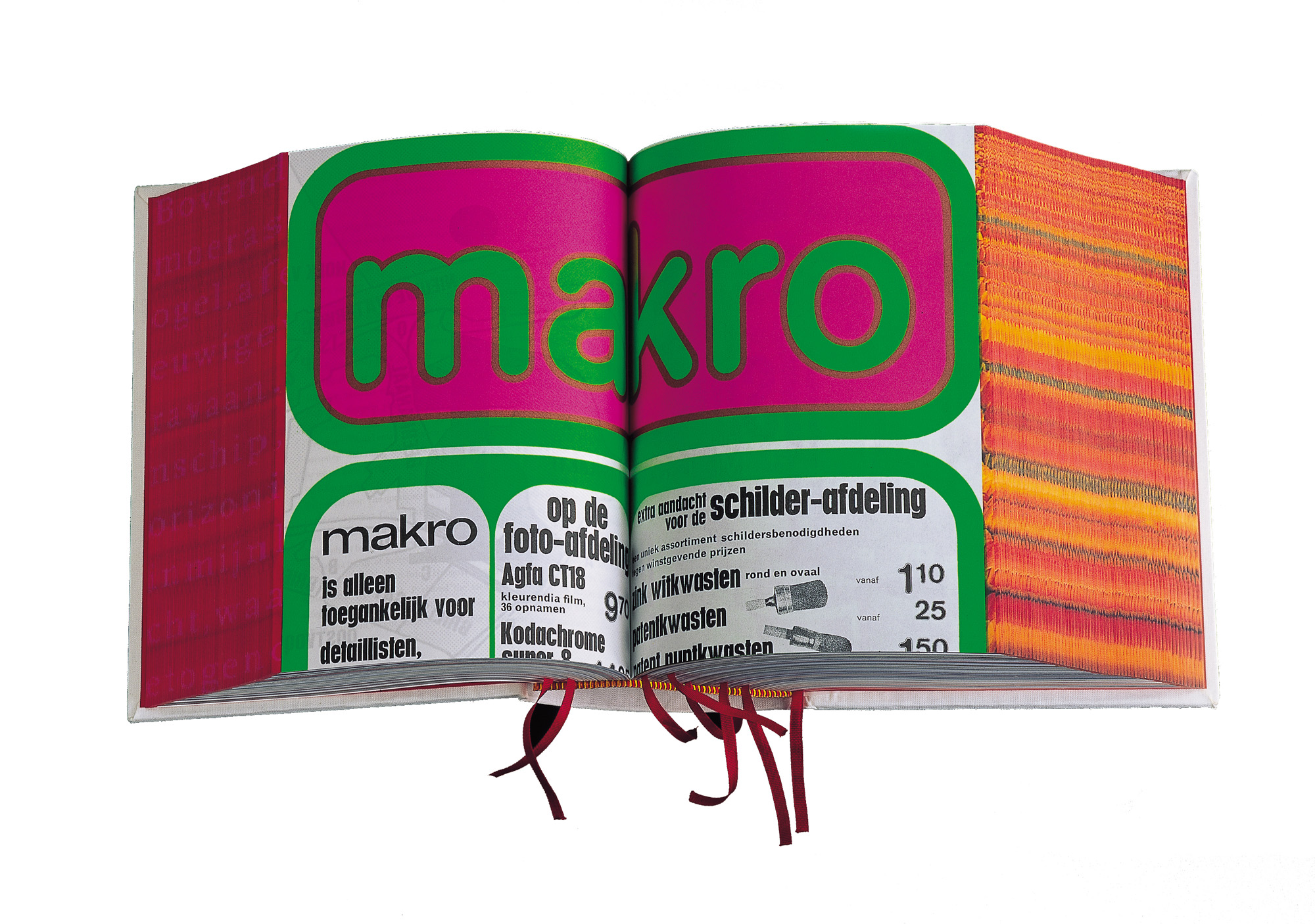 Book spread by Irma Boom