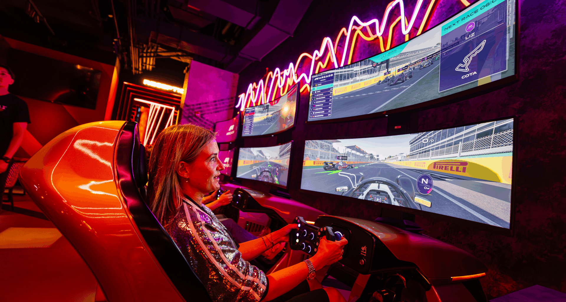 Five reasons why the new F1 Arcade is the ultimate adrenaline rush for race fans