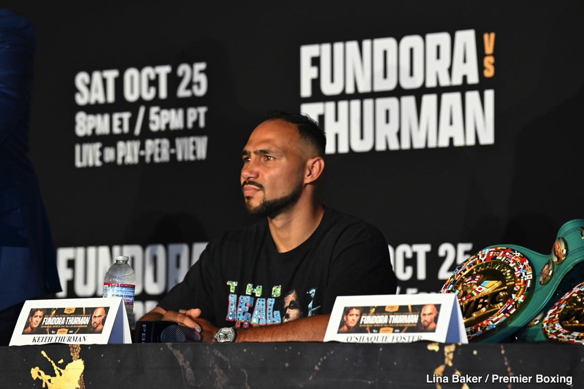 Image: Keith Thurman’s Final Stand? Tim Bradley Sees Only Two Outcomes — a Brutal Knockout or a Career-Ending Loss