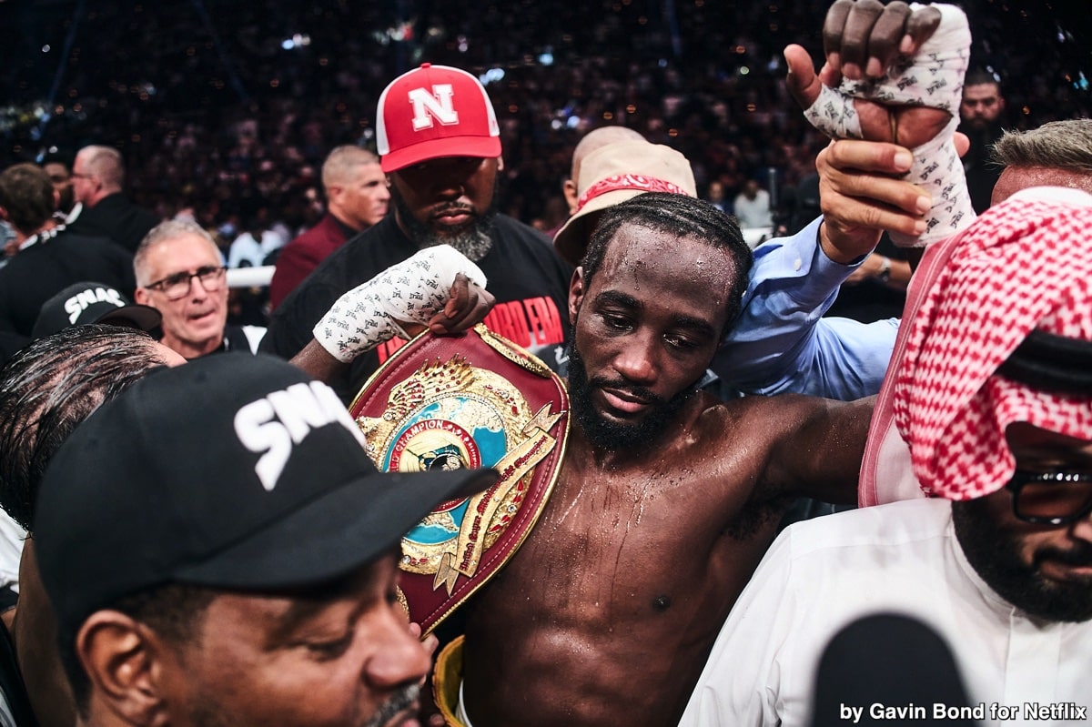 Image: Crawford Faces Tough Choice Between Defending His Undisputed 168 Titles or Giving Them Up to Avoid Hungry Mandatories Like Sheeraz and Iglesias