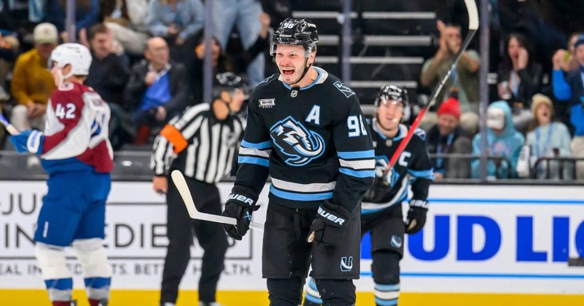 Dylan Guenther scores in overtime to lift Utah Mammoth over Colorado Avalanche