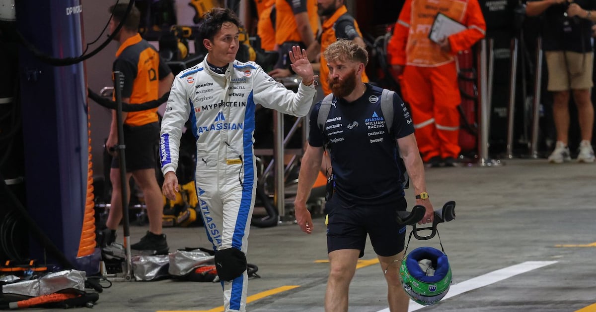 Both Williams cars disqualified from Singapore GP qualifying for technical breach