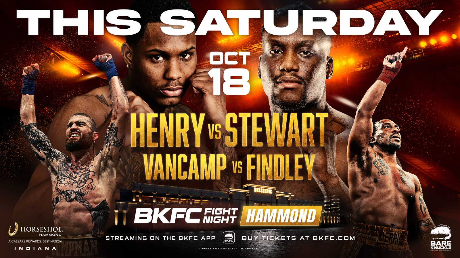 BKFC Fight Night Hammond: Bryce Henry vs Roderick Stewart Preview and Prediction