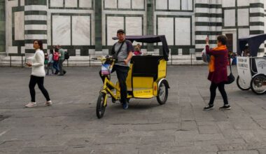 Florence rickshaw and golf cart drivers protest as city vows to enforc